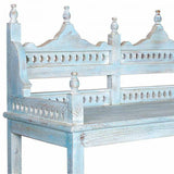 Shelves Alexandra House Living Blue Mango wood 40 x 166 x 90 cm-1