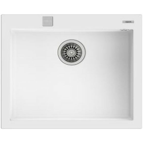 Sink with One Basin Teka Forsquare 50.40 TG White-0