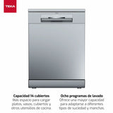 Dishwasher Teka DFS76850 Steel 60 cm-7