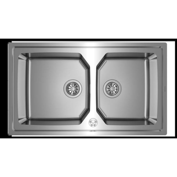 Sink with Two Basins Teka BROOKLYN-0