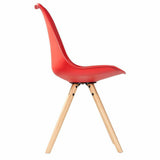 Dining Chair Alexandra House Living Red 48 x 83 x 54 cm-3