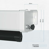 Electric Wall Screen iggual IGG319680 92"-7