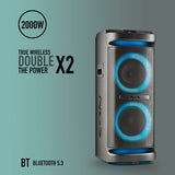 Portable Bluetooth Speakers NGS WILDSPACE2 Black-19