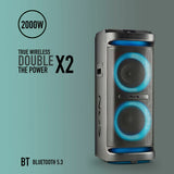 Portable Bluetooth Speakers NGS WILDSPACE2 Black-8