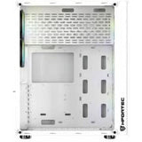 ATX Semi-tower Box Nfortec Aqueronte White Black-1