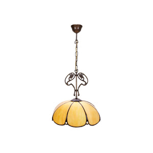 Ceiling Light Viro Virginia Beige Iron 60 W 30 x 125 x 30 cm-0