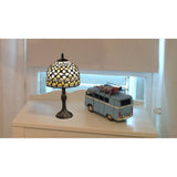 Desk lamp Viro Queen Multicolour Zinc 60 W 20 x 37 x 20 cm-4