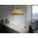 Ceiling Light Viro Marfíl Brown Iron 60 W 40 x 130 x 40 cm-1