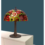 Desk lamp Viro New York Red Zinc 60 W 45 x 62 x 45 cm-1