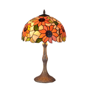 Desk lamp Viro Diamond Amber Zinc 60 W 30 x 50 x 30 cm-0