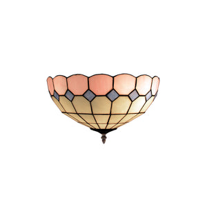 Ceiling Light Viro Pink Pink Iron 60 W 40 x 30 x 40 cm-0