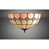 Ceiling Light Viro Pink Pink Iron 60 W 40 x 30 x 40 cm-2