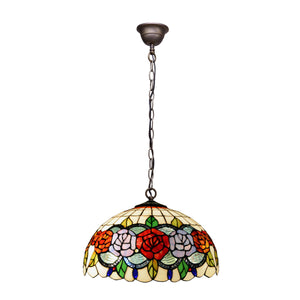 Ceiling Light Viro Rosy Multicolour Iron 60 W 40 x 125 x 40 cm-0