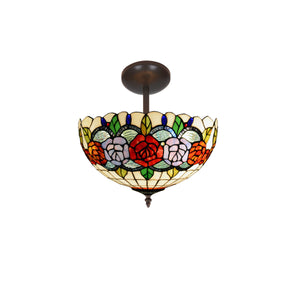 Ceiling Light Viro Rosy Multicolour Iron 60 W 30 x 45 x 30 cm-0