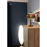 Desk lamp Viro Rosy Brown Zinc 60 W 30 x 50 x 30 cm-2