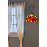 Ceiling Light Viro Red Zinc 60 W 30 x 30 x 30 cm-3