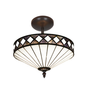 Ceiling Light Viro Ilumina White Iron 60 W 30 x 40 x 30 cm-0