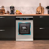 Dishwasher Cecotec Bolero Aguazero 6210 Inox D 60 cm Steel-8