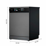 Dishwasher Cecotec Bolero Aguazero 6210 Dark grey-1