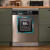 Dishwasher Cecotec Bolero Aguazero 6700 Inox B 60 cm-6