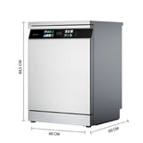 Dishwasher Cecotec Bolero Aguazero 6700 Inox B 60 cm-4