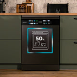 Dishwasher Cecotec Aguazero 6700 Dark B Black-11