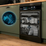 Dishwasher Cecotec Aguazero 6700 Dark B Black-17