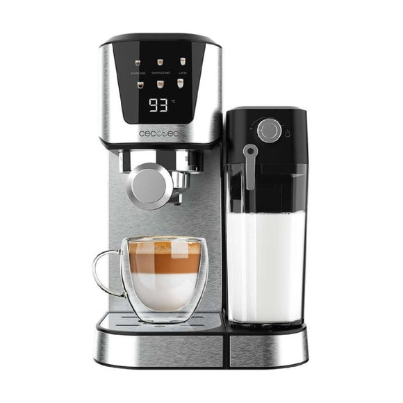 Cecotec Power Espresso 20 Cream Semi-Automatic Coffee Maker 20 Bar 1350 W Black-0