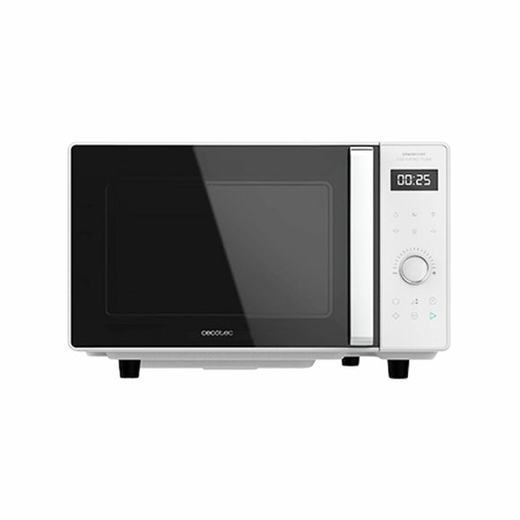 Microwave with Grill Cecotec GrandHeat 2500 Flatbed Touch White-0