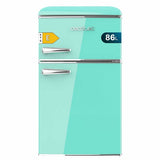 Combined Refrigerator Cecotec Bolero CoolMarket 2D Origin 86 Green E 86 L Green-2