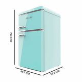 Combined Refrigerator Cecotec Bolero CoolMarket 2D Origin 86 Green E 86 L Green-6
