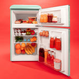 Combined Refrigerator Cecotec Bolero CoolMarket 2D Origin 86 Green E 86 L Green-14