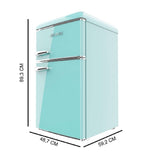 Combined Refrigerator Cecotec Bolero CoolMarket 2D Origin 86 Green E 86 L Green-16
