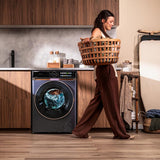 Cecotec Washing Machine 10 kg Front Load Direct Drive Bolero DressCode 10980A 1400 rpm blue-3