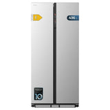 Refrigerator Cecotec Bolero CoolMarket SBS 436 SBI Steel American-style door (panelled door)-0