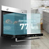 Built-in oven Cecotec Hexa C126000 Inox A 2800 W 77 L-6