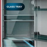 Combined Refrigerator Cecotec Bolero CoolMarket 2D Origin 215 Red E 215 L Red-4