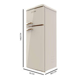 Cecotec fridge freezer beige 215 L Bolero CoolMarket 2D Origin 215 E-14