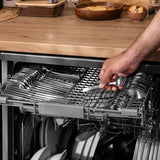 Cecotec Dishwasher Bolero Aguazero 6200 Inox D, 14 Place Settings, 6 Programs, Steel-11
