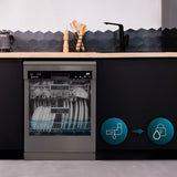 Dishwasher Cecotec Bolero Aguazero 6500 Inox C 60 cm Steel-11