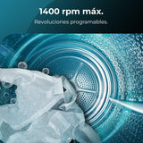 Cecotec Washing Machine 8 kg Bolero DressCode 8800 Inverter 1400 rpm Blue-2