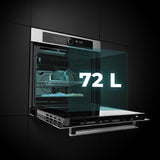 Oven Cecotec Bolero Hexa AF316000 Inox 3400 W 72 L-2