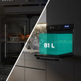 Multipurpose Oven Cecotec Bolero Hexa AF316000 Glass Black 3400 W-4