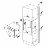 Multipurpose Oven Cecotec Bolero Hexa M224500 Edge 2600 W 53 L-6