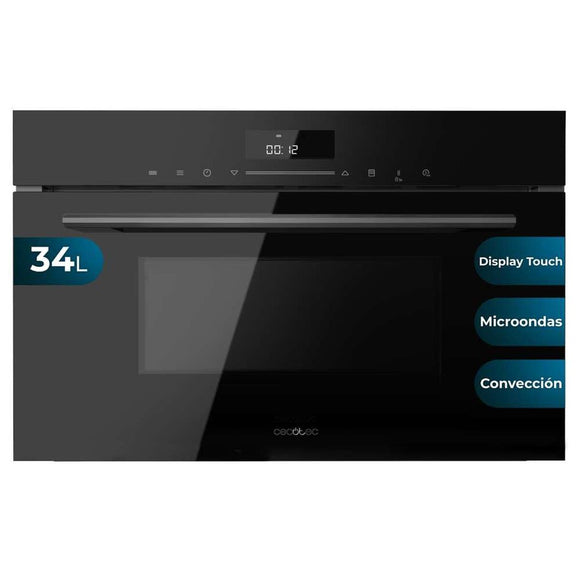 Built-in microwave Cecotec Bolero Hexa MWO703800 1450 W 34 L Black-0