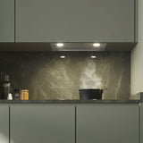 Conventional Hood Cecotec Bolero Flux IT 525500 Steel 550 m3/h-9