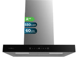 Conventional Hood Cecotec Bolero Flux TT 605500 Glass Black-9