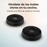 Conventional Hood Cecotec Bolero Flux TT 605500 Glass Black-6