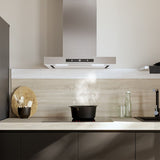 Conventional Hood Cecotec Bolero Flux TT 608000 Slim Black Steel-5