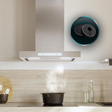 Conventional Hood Cecotec Bolero Flux TT 608000 Slim Glass White-15